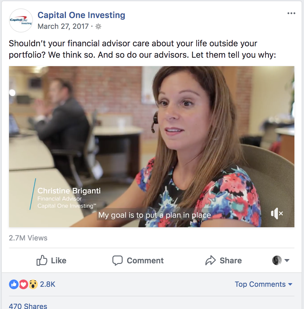 One cut of the video has been viewed nearly three million times via Facebook, garnering just under three thousand likes.