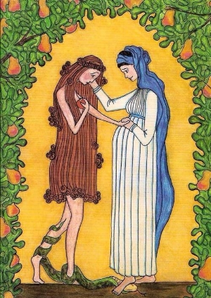 Artwork by: Sister Grace Remington from the Sisters of the Mississippi Abbey