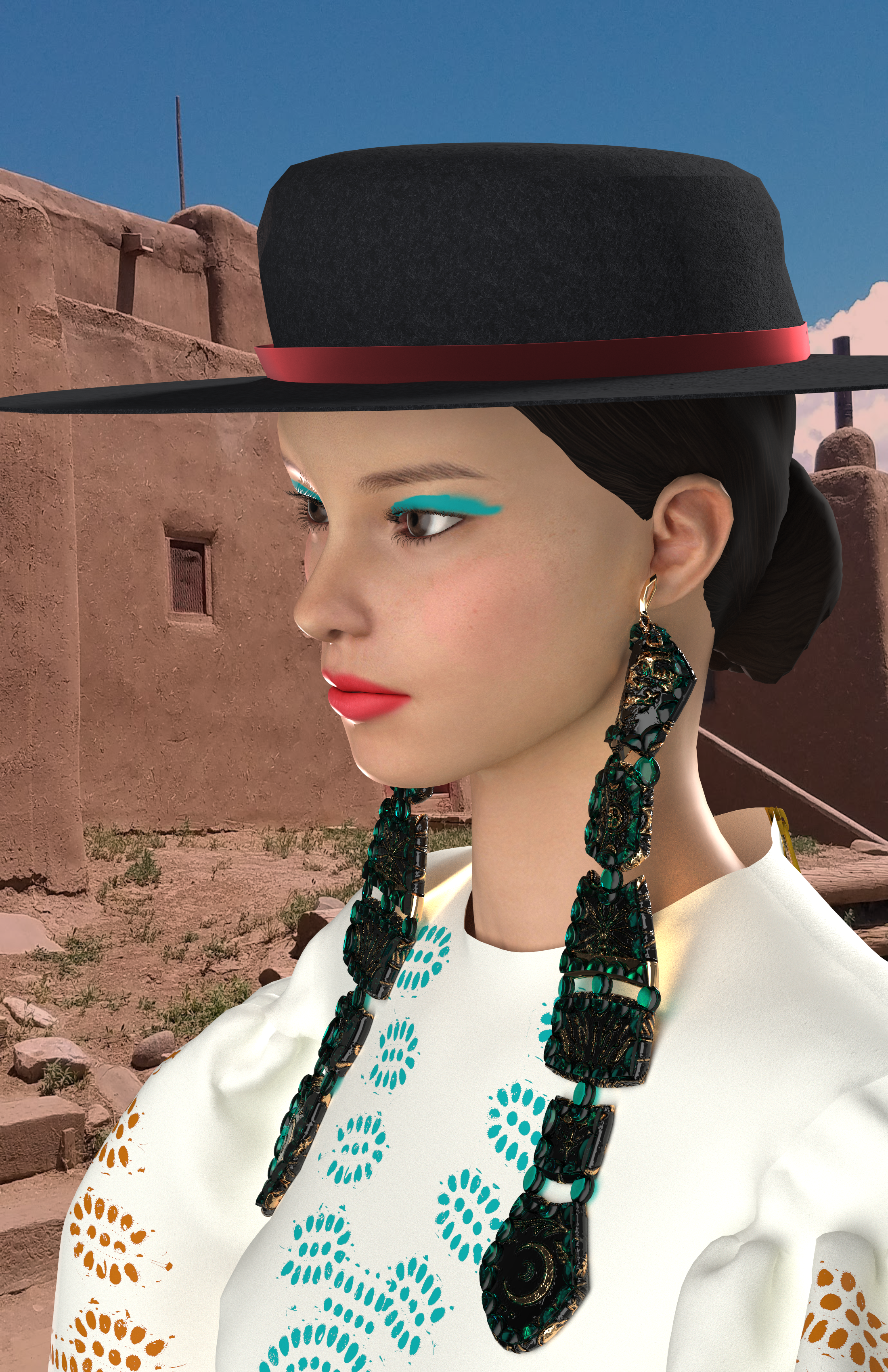 Ghost Ranch Look 3 glamcloseup.png