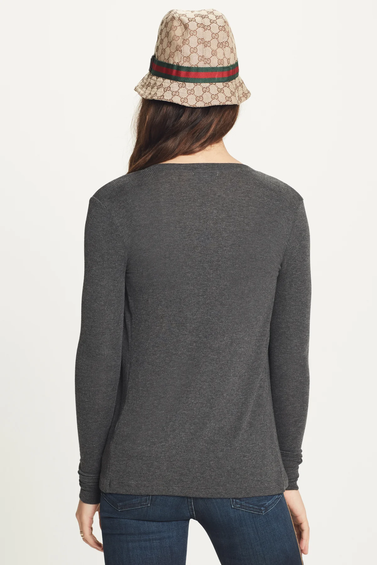 Charcoal Heather Rib