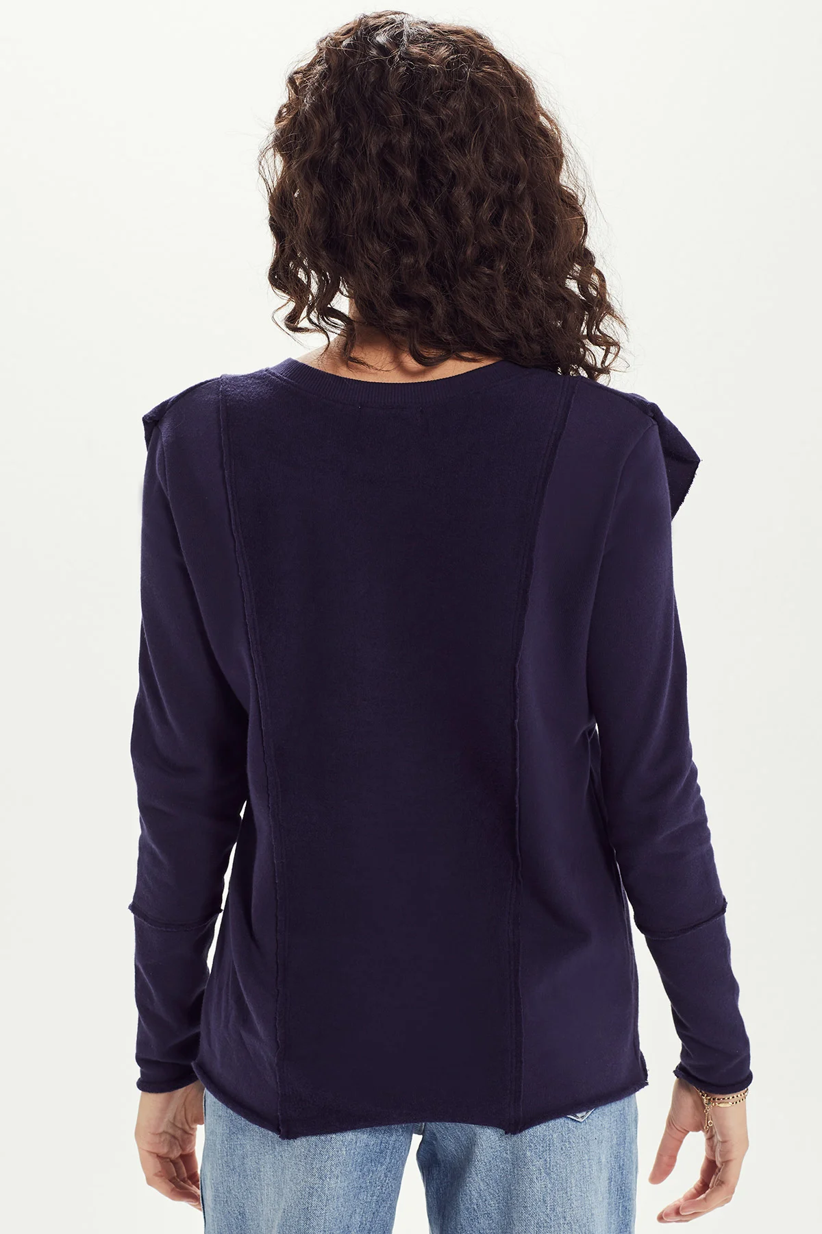 Navy French Terry
