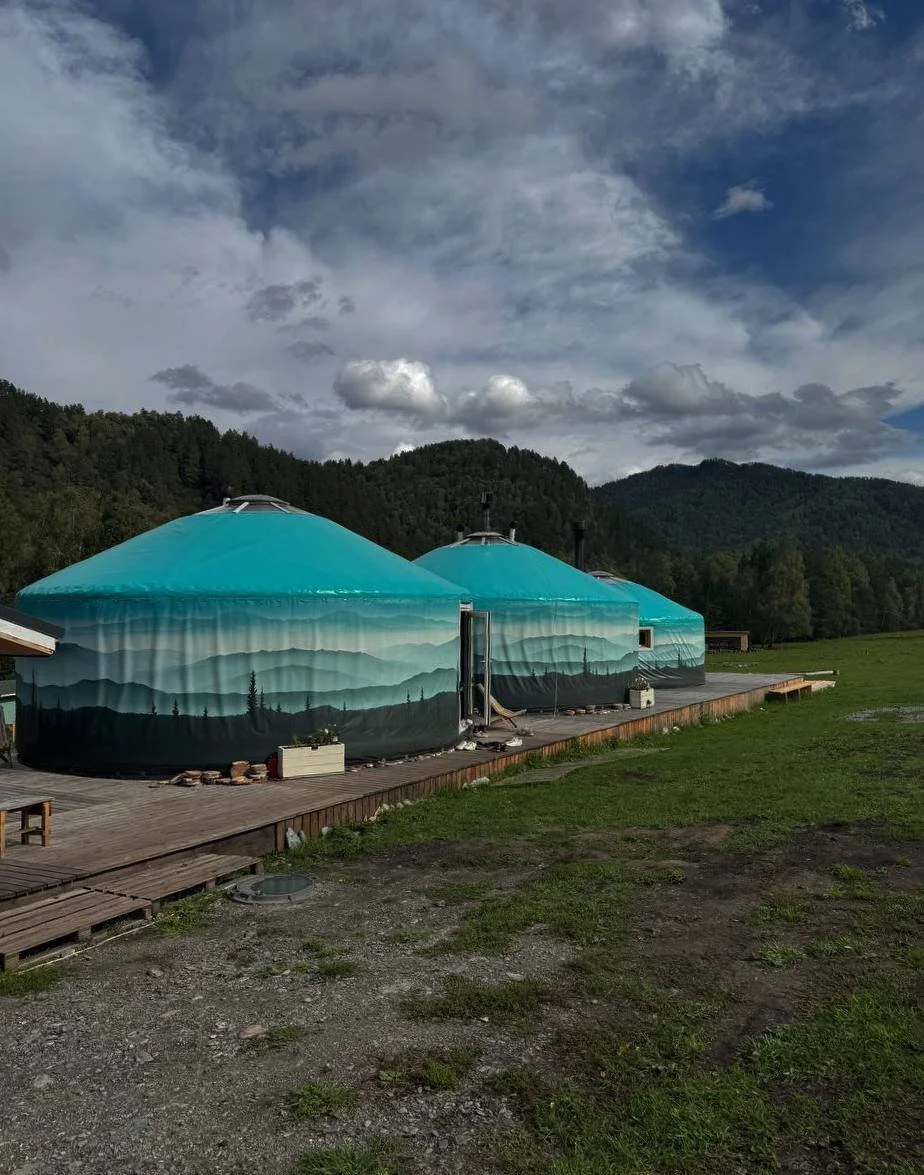 Горный Алтай и парение с криком