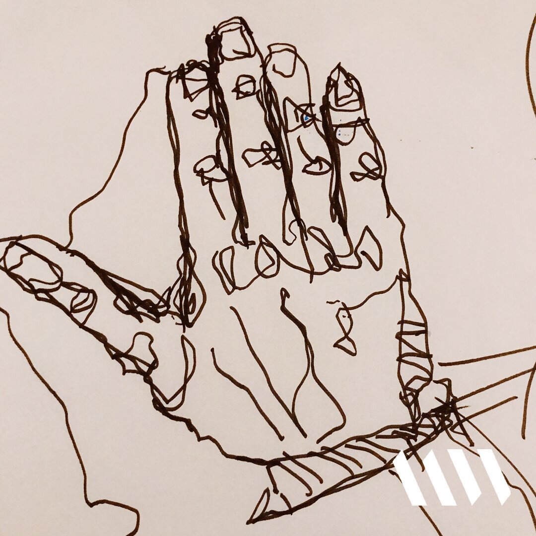 To encourage my wife @siobhanwattillustration to draw more. We have been doing the @goodshipillustration  #goodshipillo #afterclubaftermath on Friday evenings. 2 weeks in and I have really been enjoying it. 

Tonight I was drawing with your left hand
