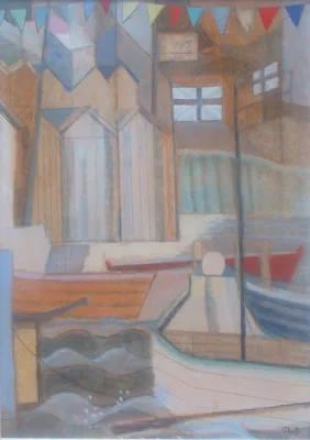 A Day for Bunting - SOLD 