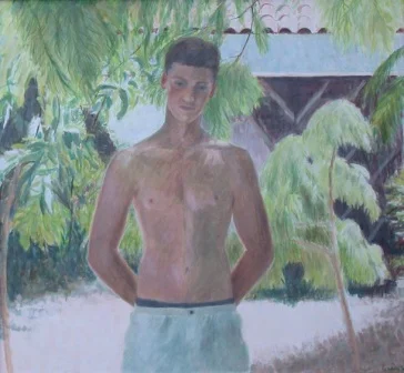 William in Grecian Garden