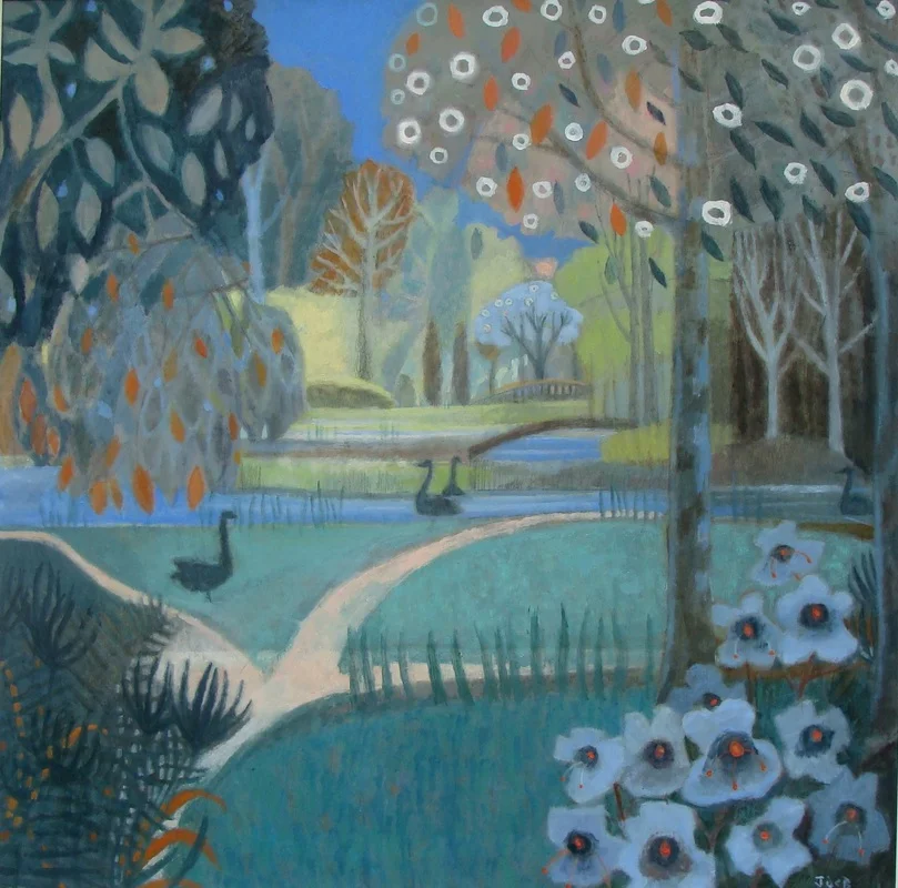 A Walk in the Botanical Gardens  SOLD