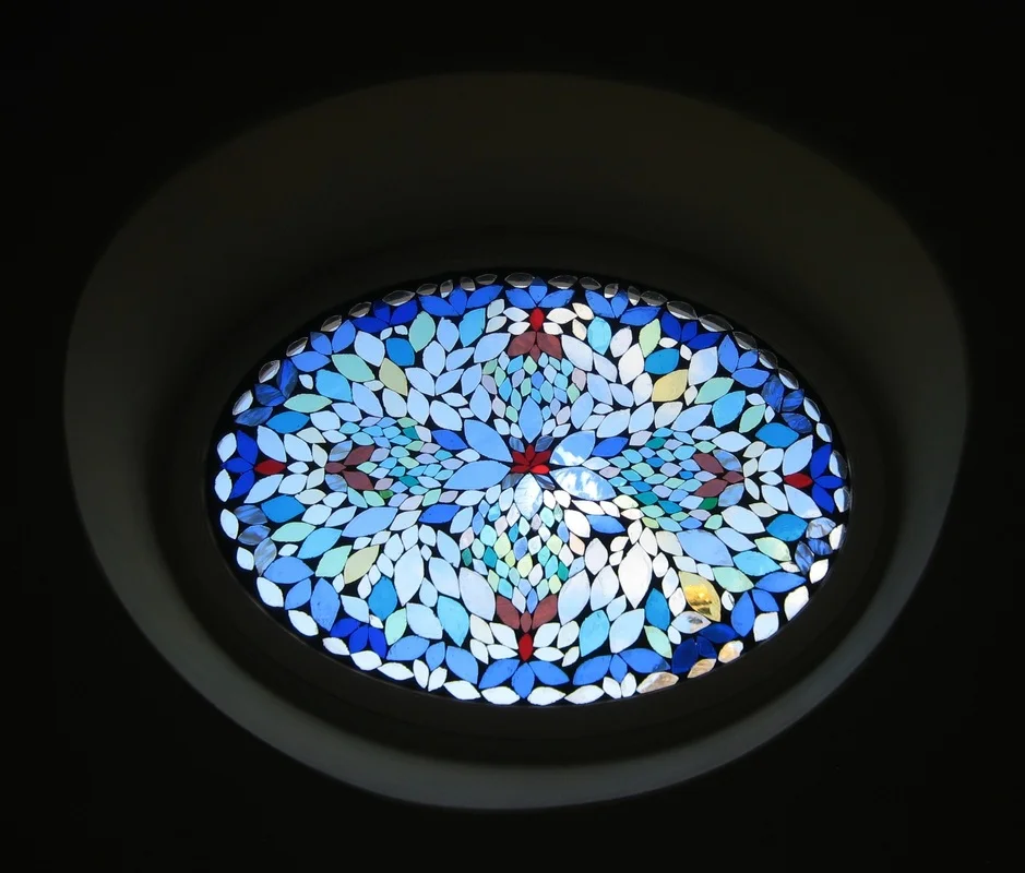 Oval Dining Room Window