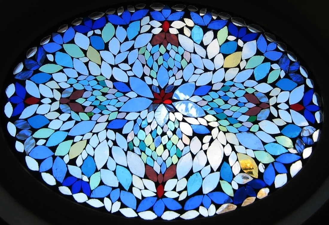 Oval Dining Room Window detail 