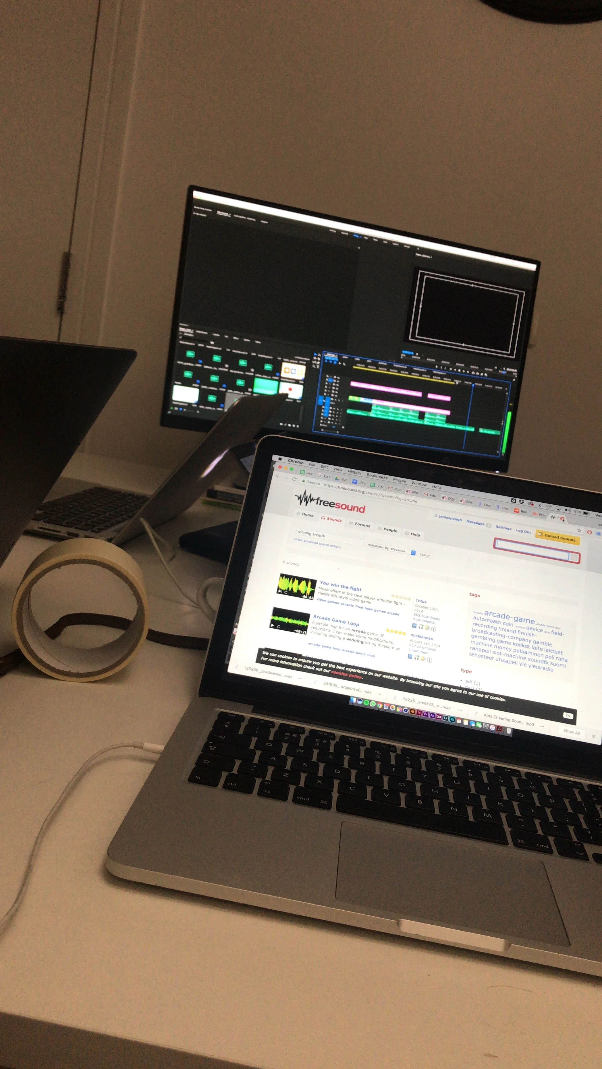 Editing 4pm-11pm
