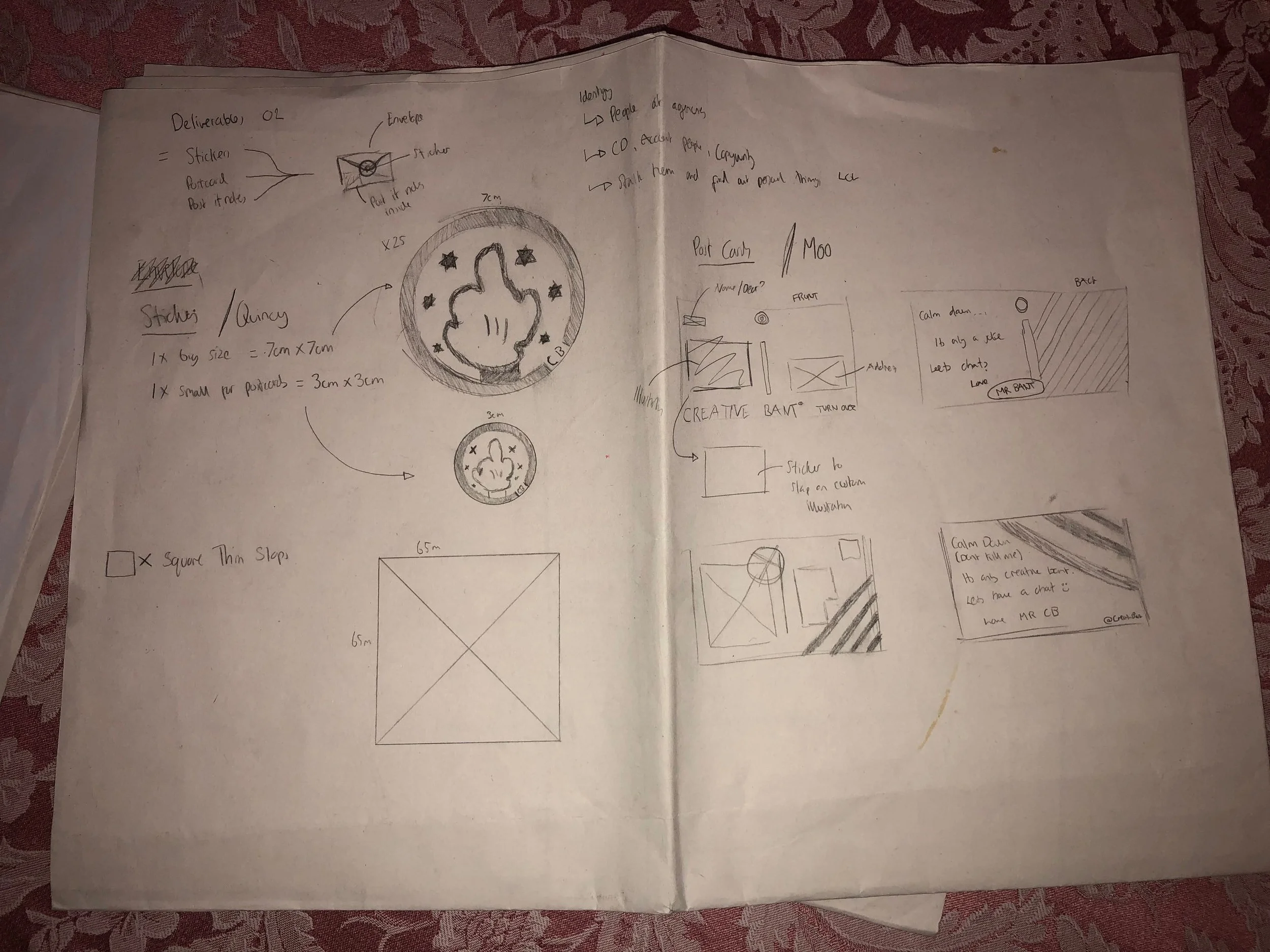 OUTPUT 002 DEVELOPMENT SKETCHES