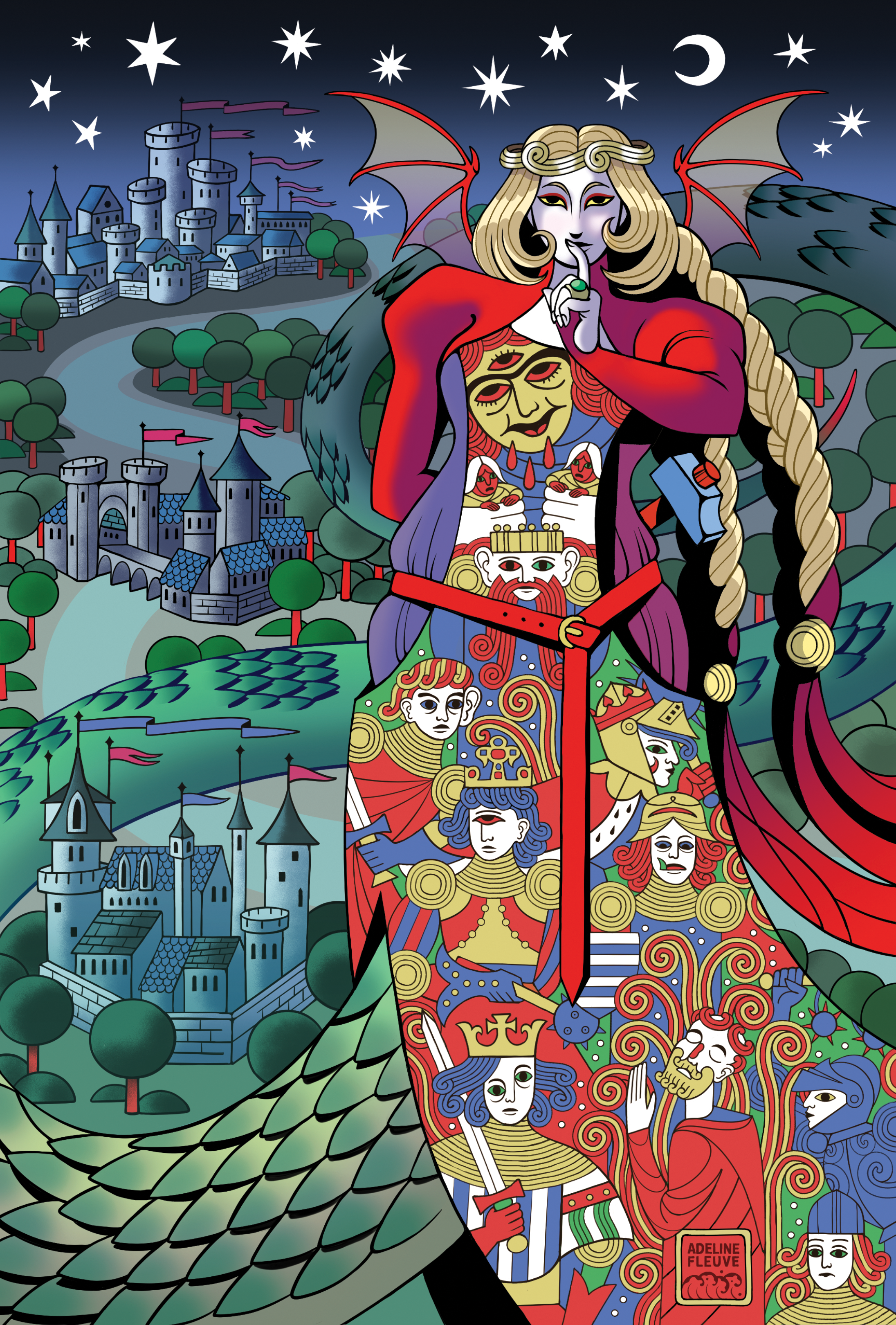 Mélusine, fée bâtisseuse du Lusignan