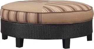 970143 Monterey 42" Round Ottoman 42" dia x 12"