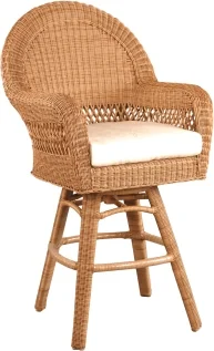512521 Rivierra Swivel bar Chair Dining Arm Chair 29" x 26" x 53" 