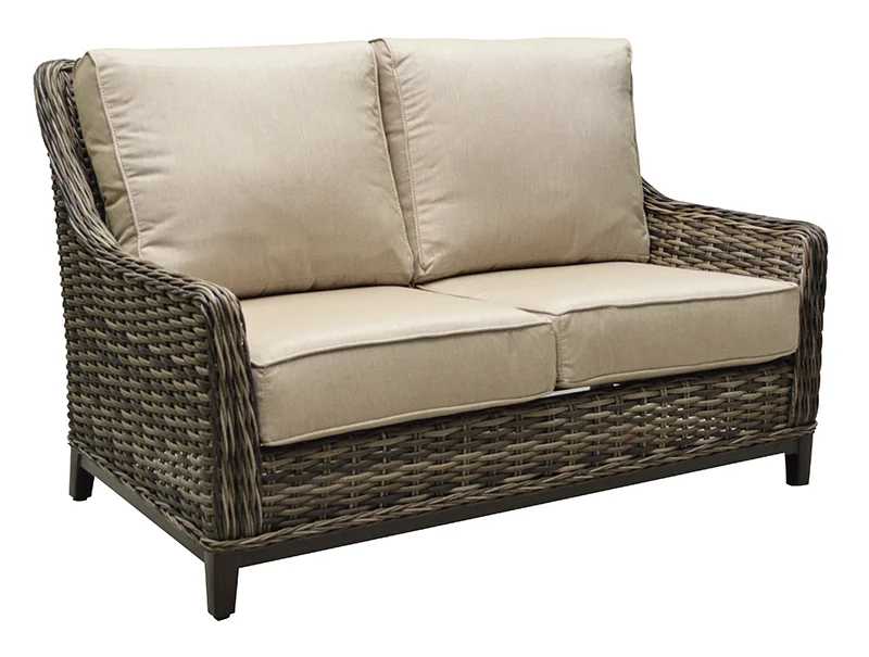 971261H Catalina High Back Loveseat 37" x 60" x 37"
