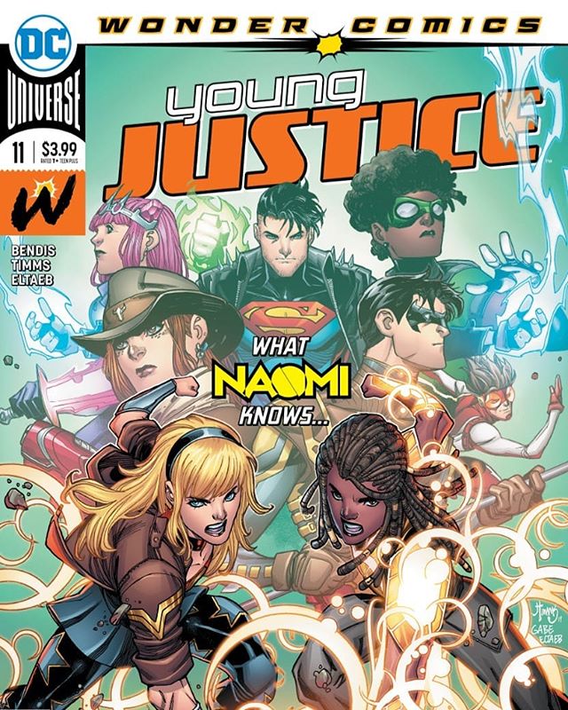 What Naomi Knows? Young Justice #11 is out tomorrow!

@brianmbendis

@gabeeltaeb

@mofoman68

@MichaelCotton

@ms_brittanyjean

@dccomics

#YoungJustice #wondercomics #yj11 #johntimms #dccomics #theartofjohntimms #art #colors #pencils #cover #issue
