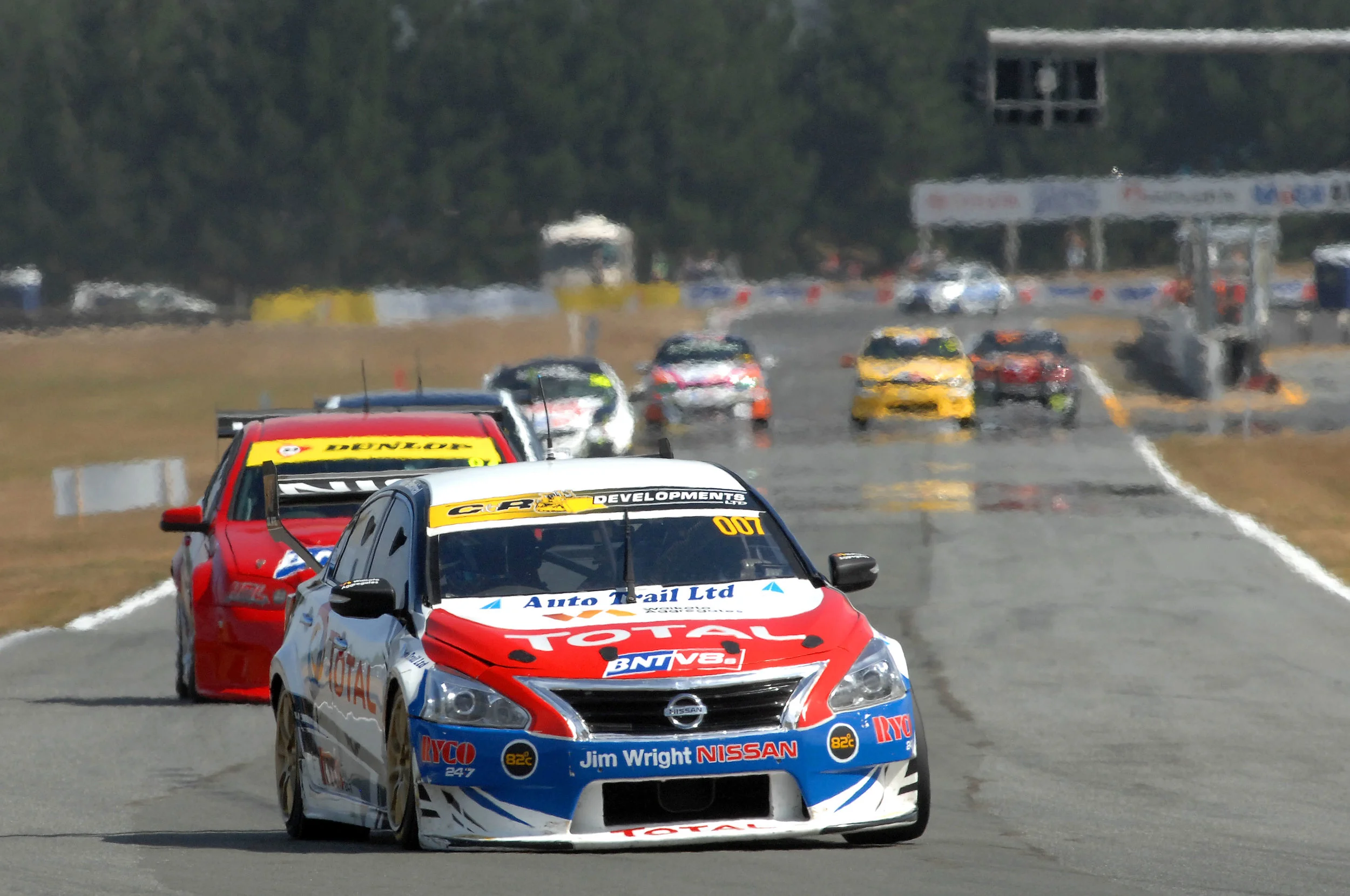 Nick Ross recovered from his off track excursion to win the next day.   Photo Credit Euan Cameron.