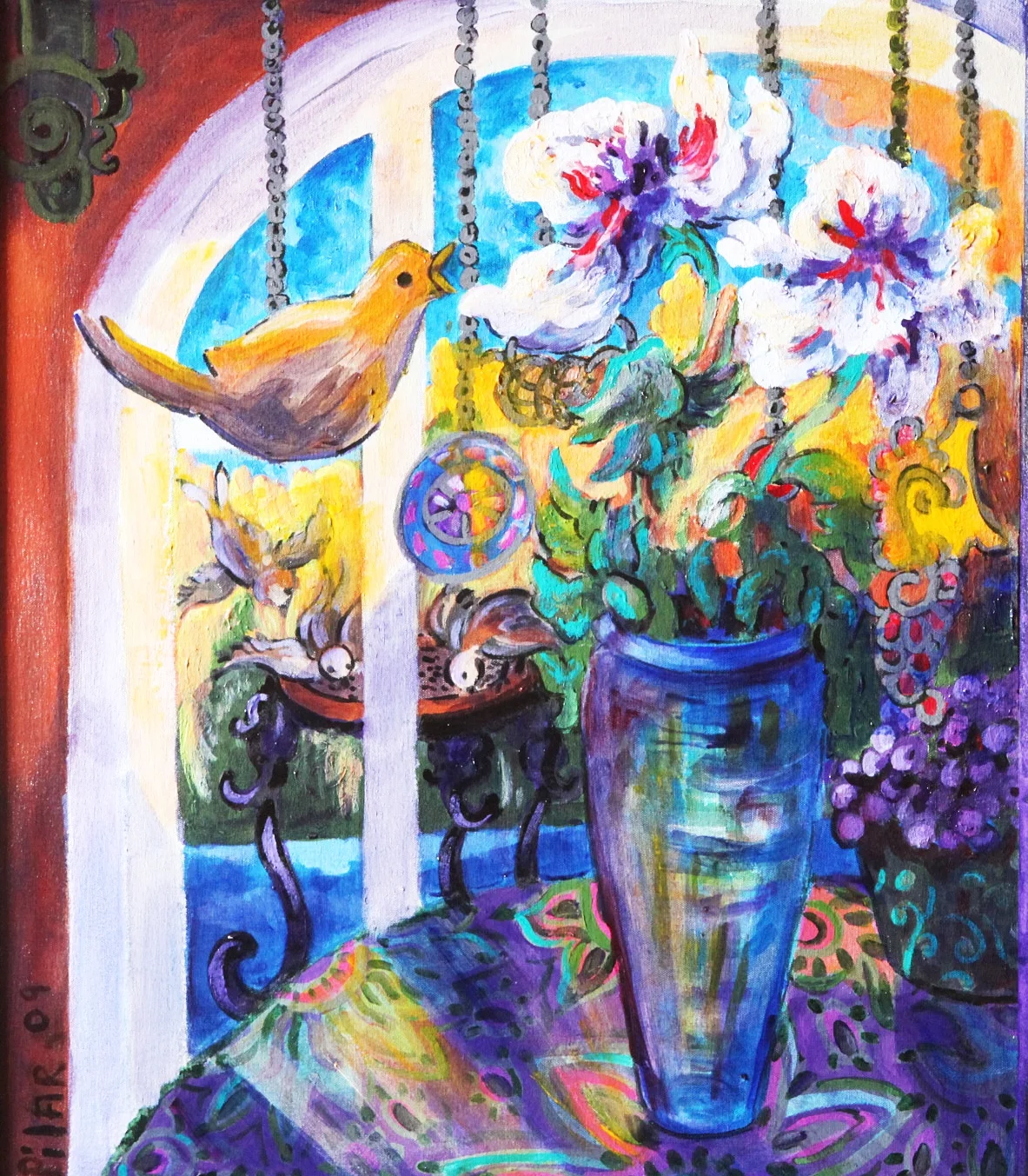 Art in Pilar's Garden