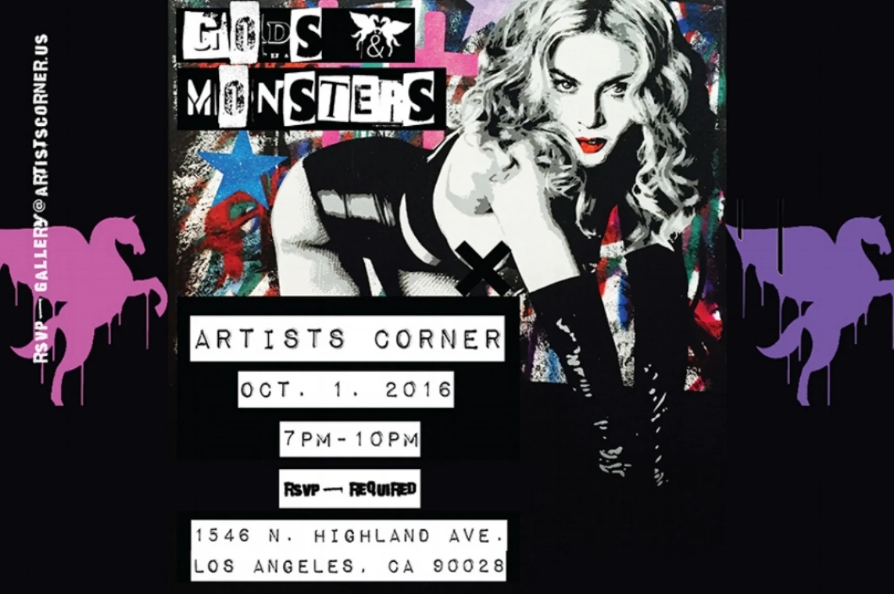 GODS & MONSTERS BY PEGASUS. October 1st - October 31st, 2016