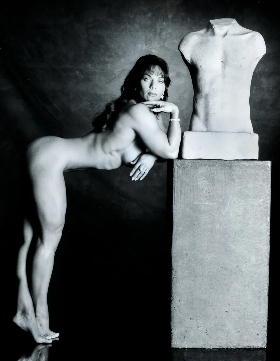  Title: SUZAN KAMINGA, TORSO  Year: 2020  Media: Pigment on wood  Chrome museum shadowbox framed: 45 x 58 X 2 in. (114 x 147 X 5 cm.)  Edition: 1/9    Price on Request   Represented by AC Gallery (12/18) 