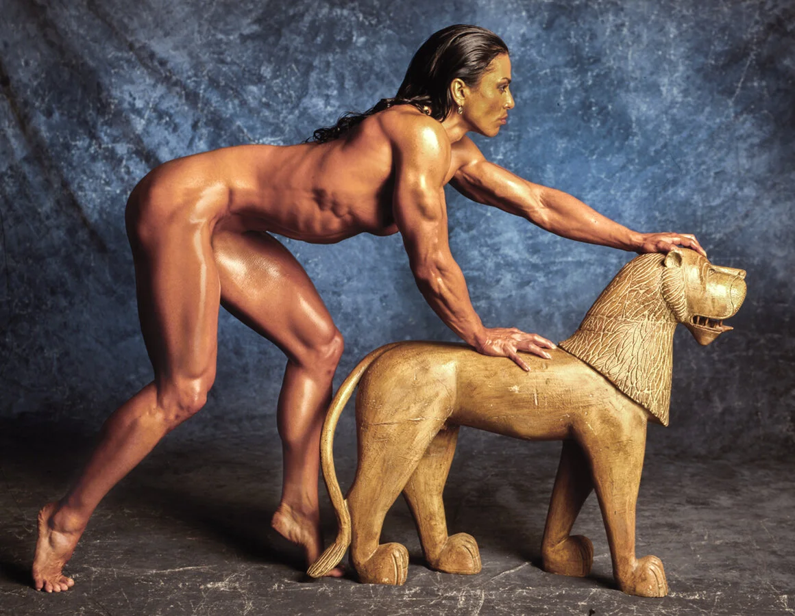  Title: SHARON BRUNEAU STUDIO  Year: 2020  Media: Pigment on wood  Chrome museum shadowbox framed: 45 x 58 X 2 in. (114 x 147 X 5 cm.)  Edition: 1/9    Price on Request   Represented by AC Gallery (12/18) 