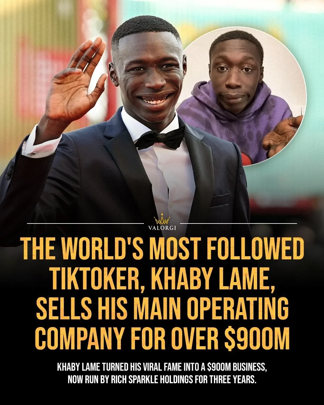 Repost @valorgi 

Khaby&rsquo;s $900M deal isn&rsquo;t about celebrity.⁠
⁠
It&rsquo;s a reminder that the real asset is controlled attention, the kind that can be structured, licensed, or scaled without relying on one person.⁠
⁠
You don&rsquo;t need 