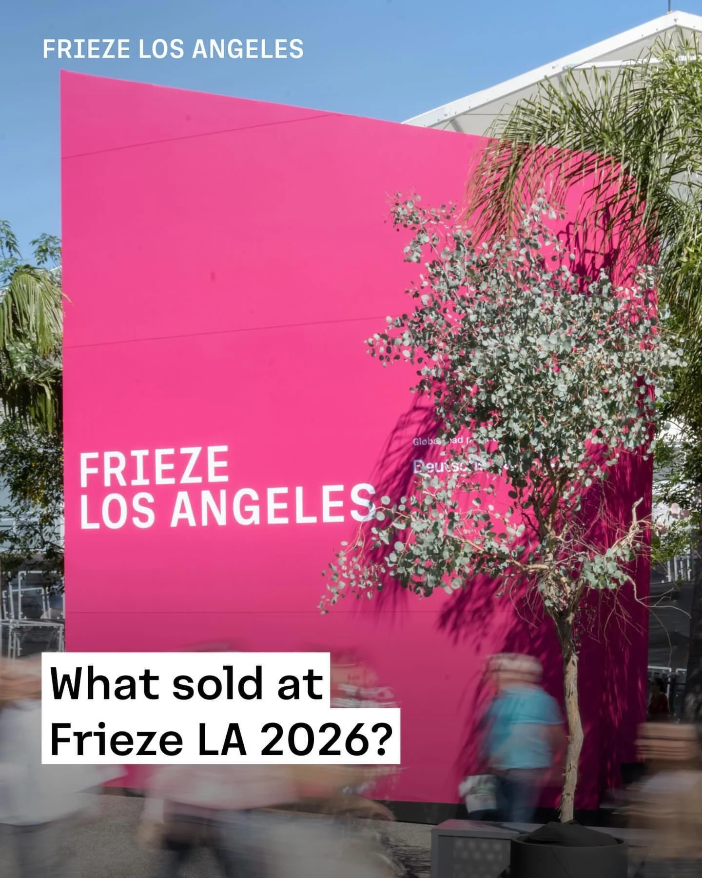 Re-post @friezeofficial

Since the fair closed, the energy surrounding Frieze Los Angeles hasn&rsquo;t slowed &ndash; here&rsquo;s the 2026 round-up! The seventh edition of Frieze Los Angeles closed at Santa Monica Airport following four days of vibr