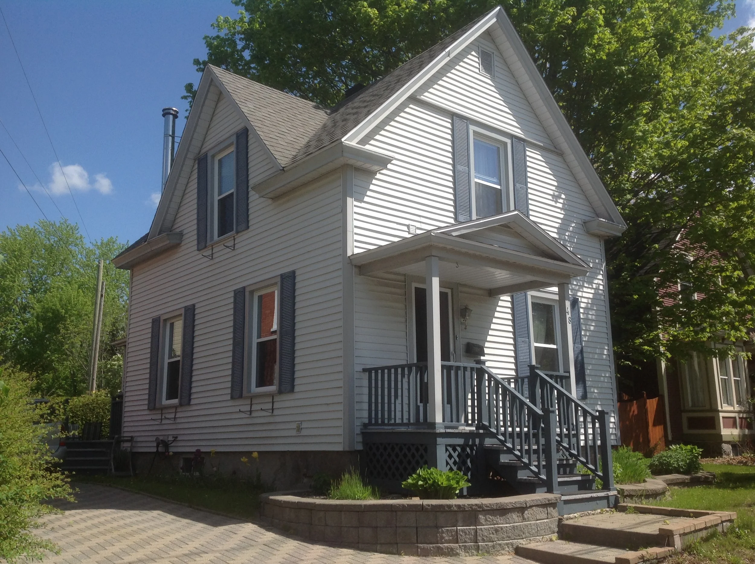 Revetement exterieur- Granby - Oxford Design - Design interieur - Projet Michaud - AVANT 1