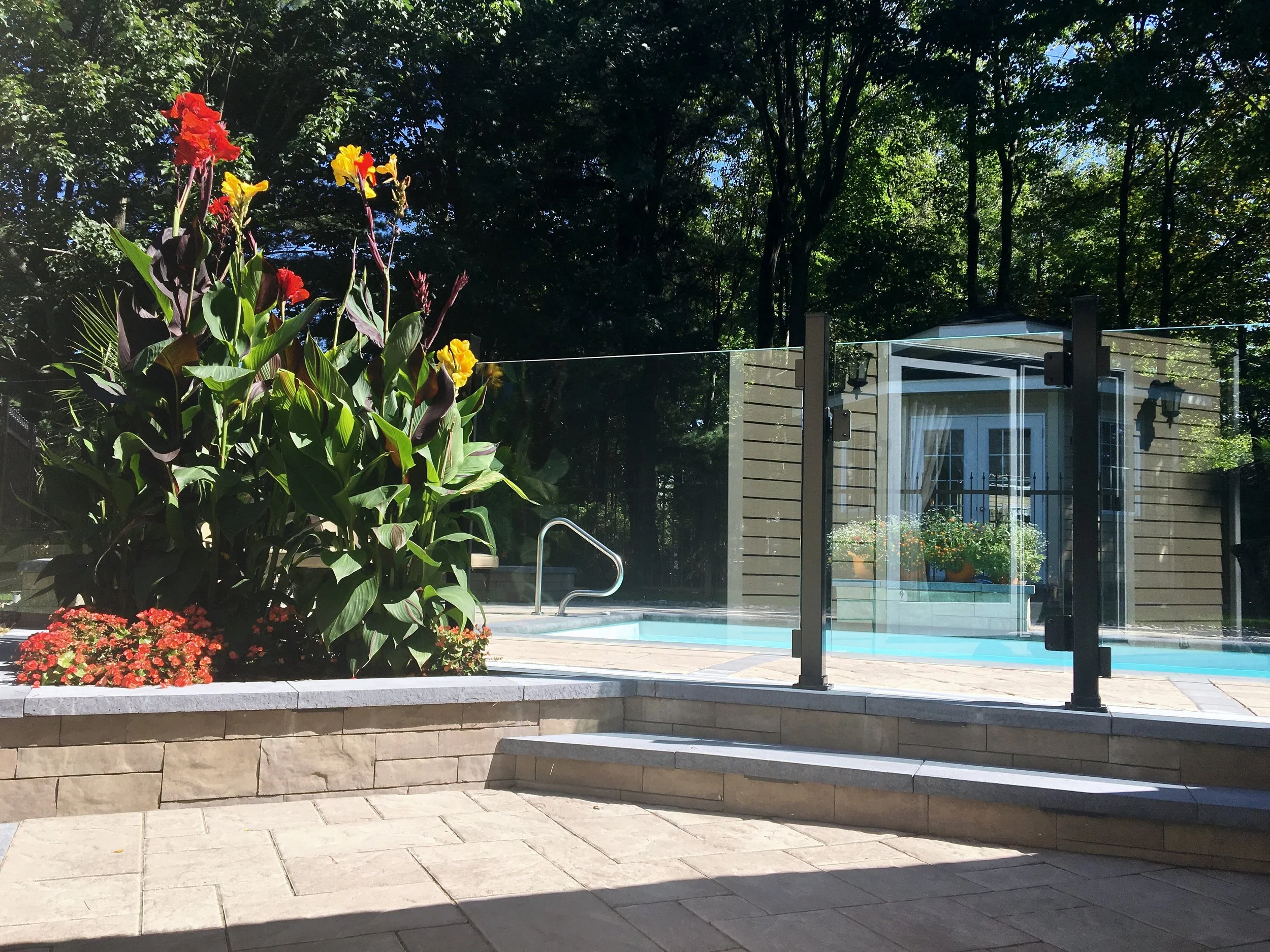 Implantation d'une piscine creusée - Granby - Oxford Design - Design interieur - Projet Marcoux - APRES 7