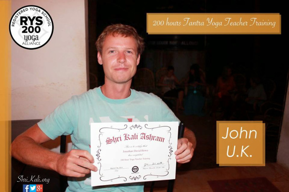 The time we got certified in India!