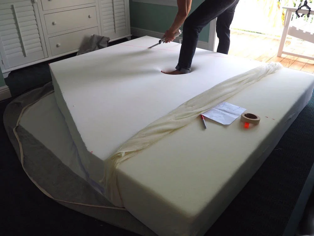 Sailboat Restoration with S/V Empress Upgrading our VBerth Mattress