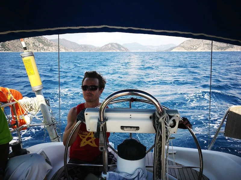 On the RYA Day Skipper sailing course in Turkey