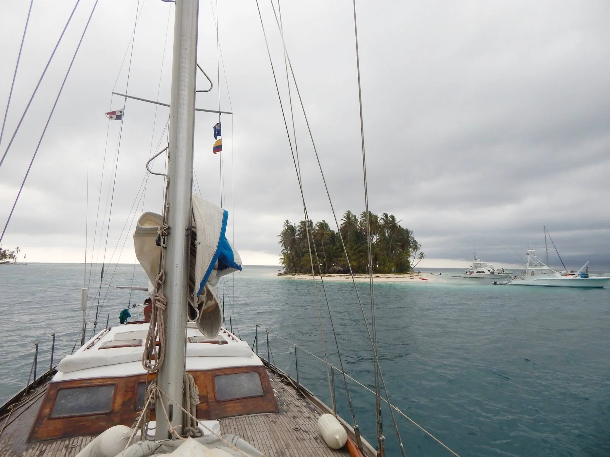 On Ave Maria in the San Blas Islands in 2015