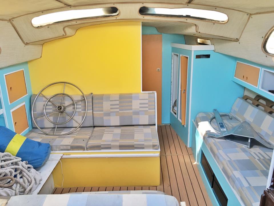 sailboat interior refit