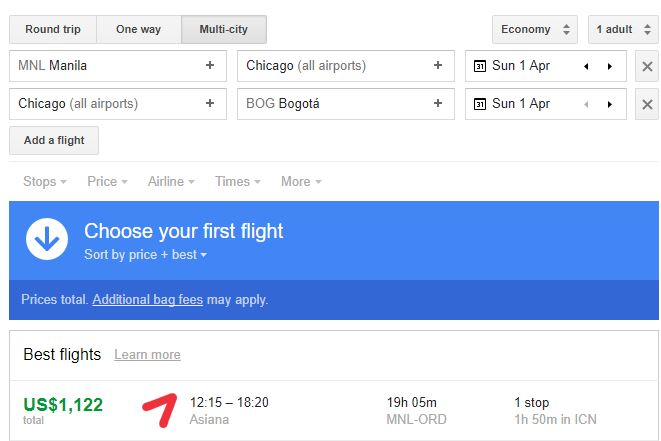 Cheap Flight Routes From Manila To South America