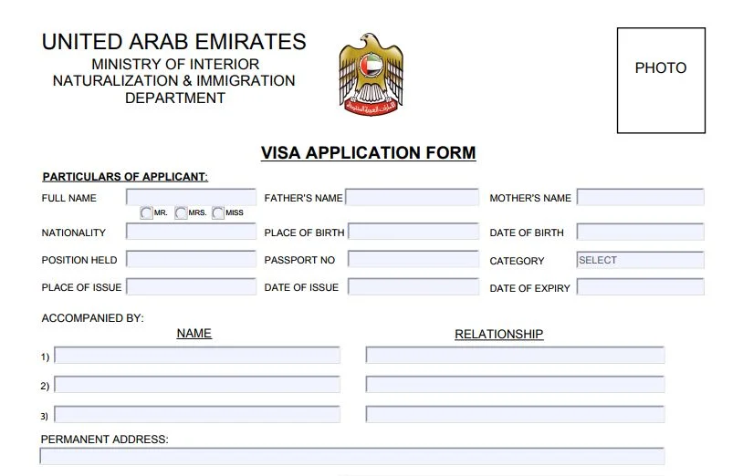 Uae Tourist Visa
