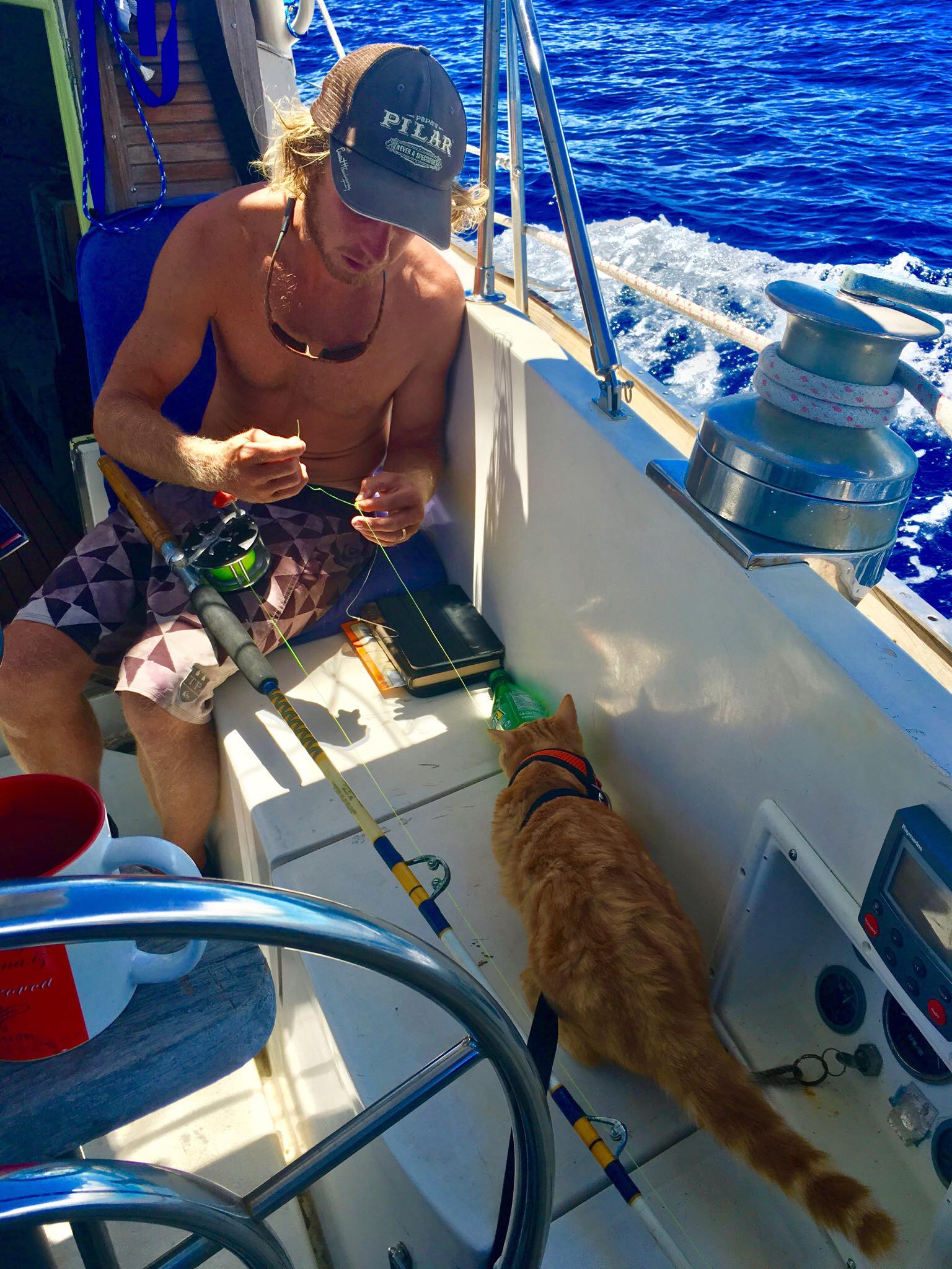 Sailing Life Day 40: Sailing from Calabash Bay in Northern Tip of Long Island to Clarence Town -47 NM