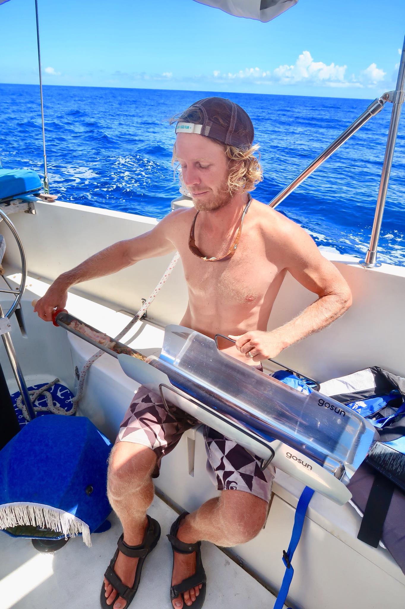 Sailing Life Day 40: Sailing from Calabash Bay in Northern Tip of Long Island to Clarence Town -47 NM