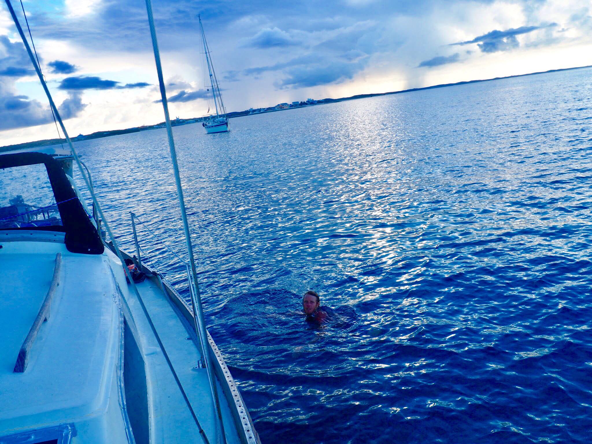 Sailing Life Day 40: Sailing from Calabash Bay in Northern Tip of Long Island to Clarence Town -47 NM