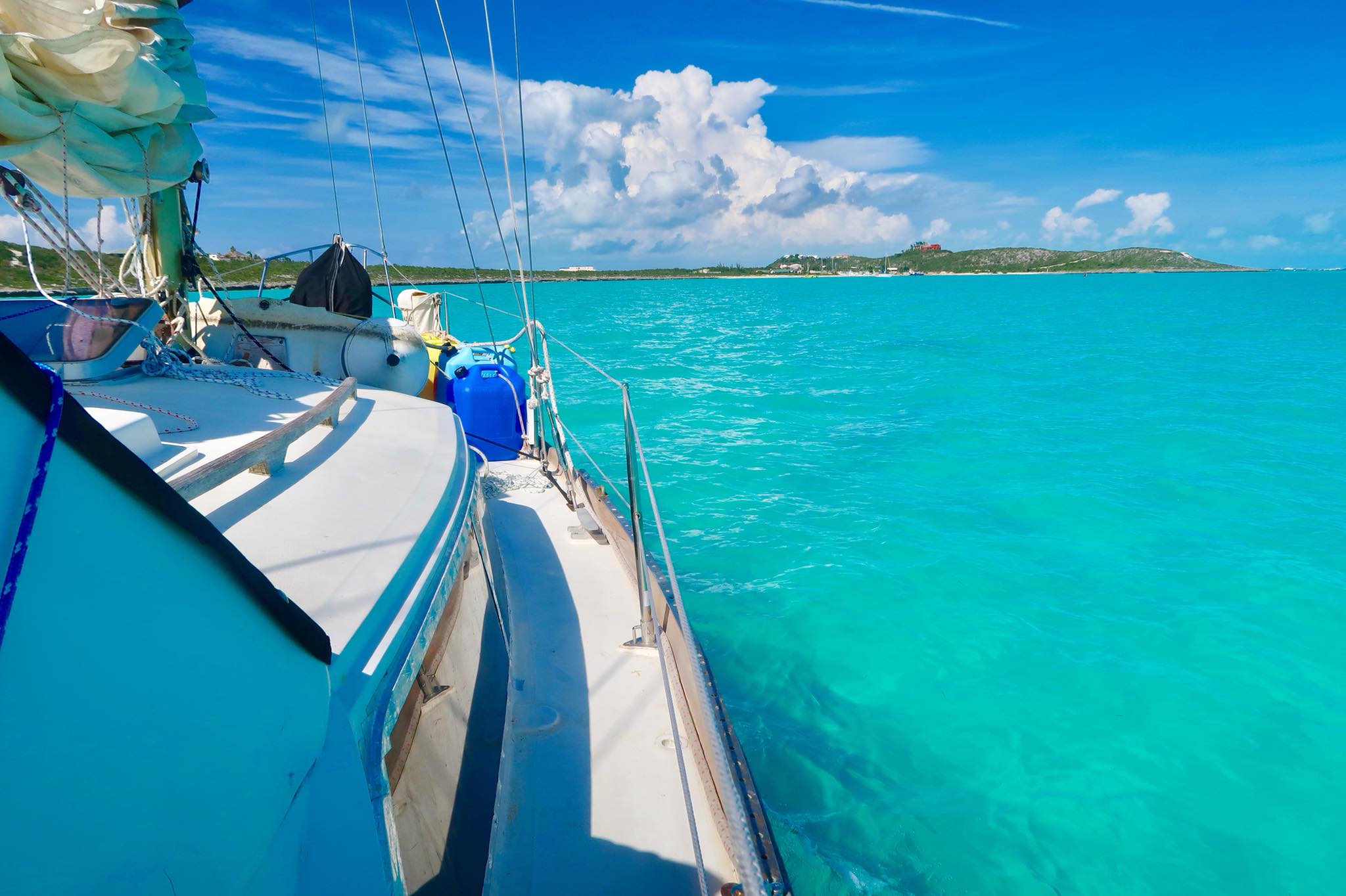 Sailing Life Day 43:  Detour! Emergency on Board while on Passage to Luperon! We sailed back up to Provo, Turks & Caicosv