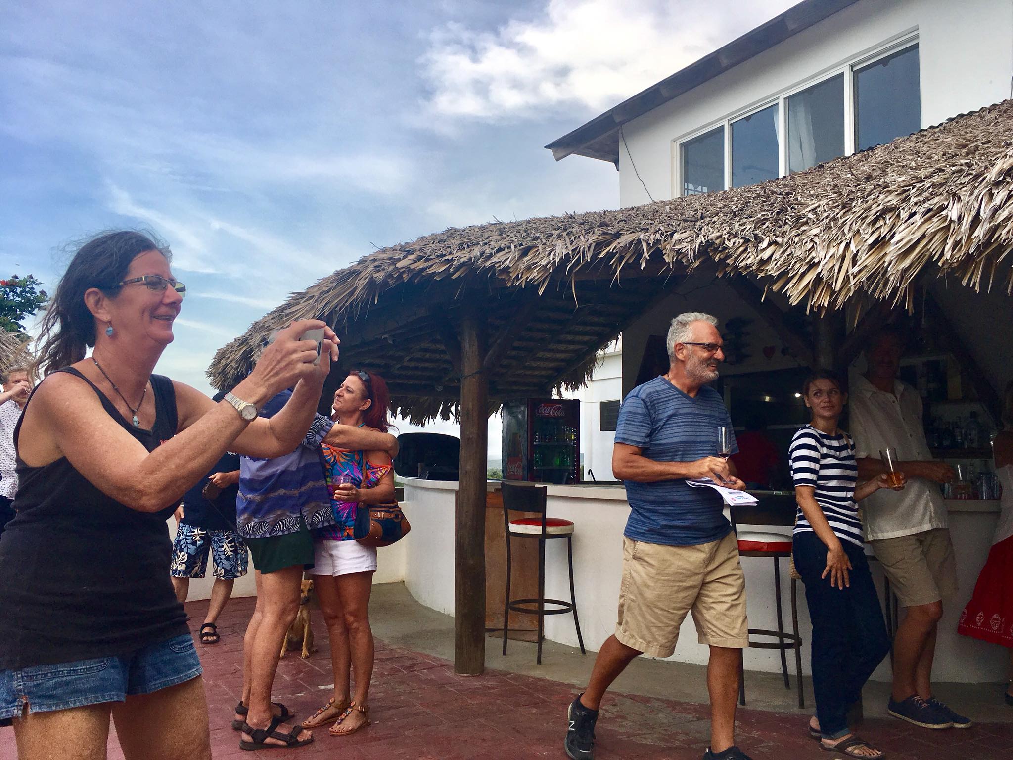 Liveaboard Life Day 91: Saturday Fundraising Gathering in Casa Blanca Restaurant