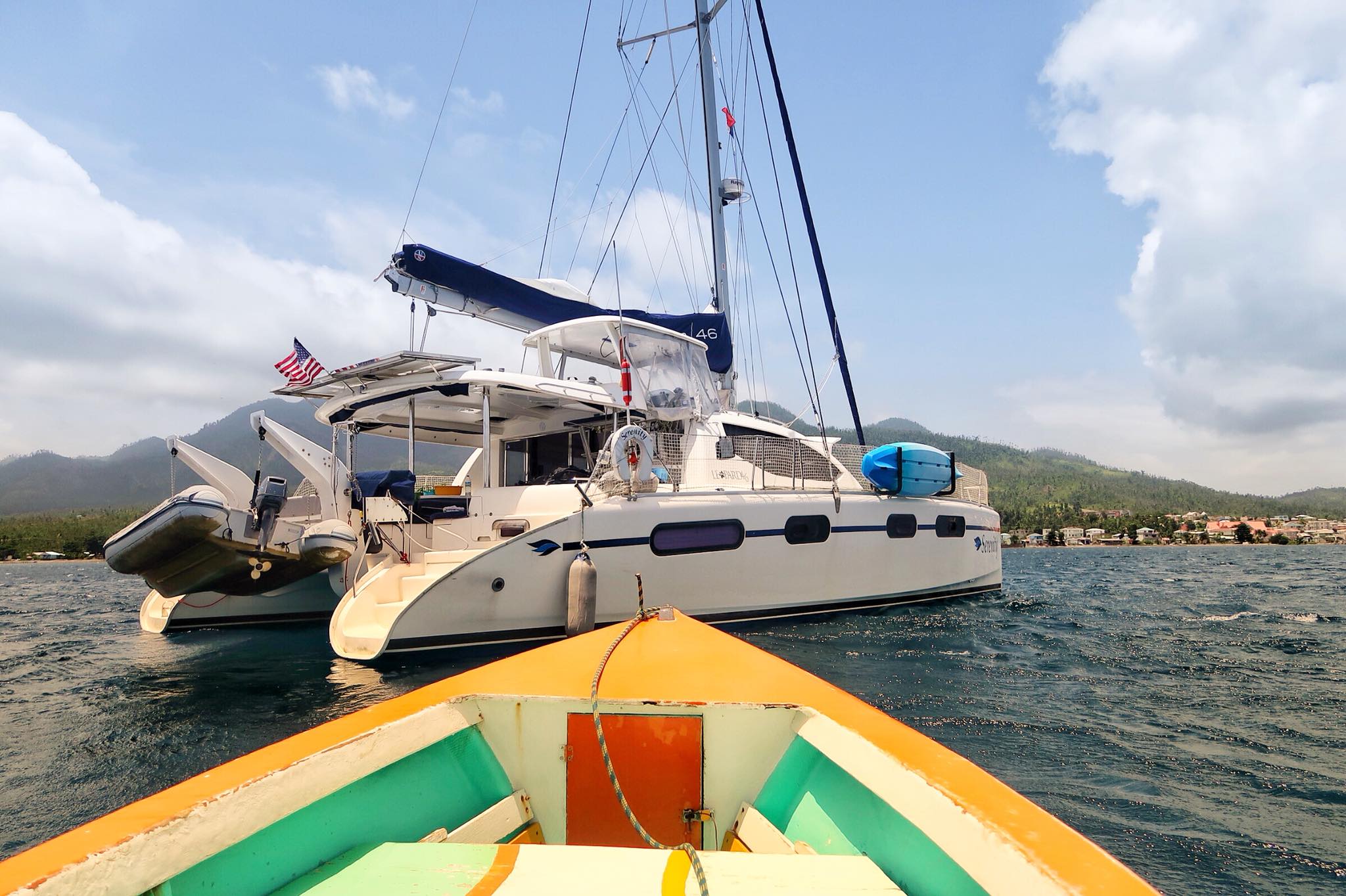 Kach Solo Sailing Adventures: Solo Trip (without Jonathan) Crossing from Martinique to Dominica (country #103)⛵️🏝🌞