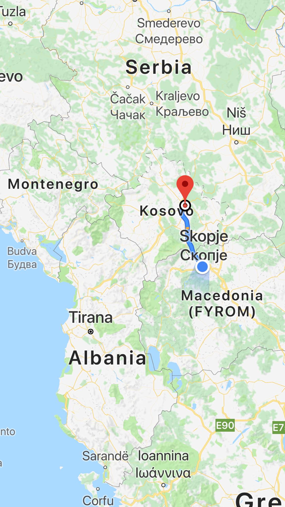 Kach Solo Travels Day 27: Made it to KOSOVO - country #109 for me