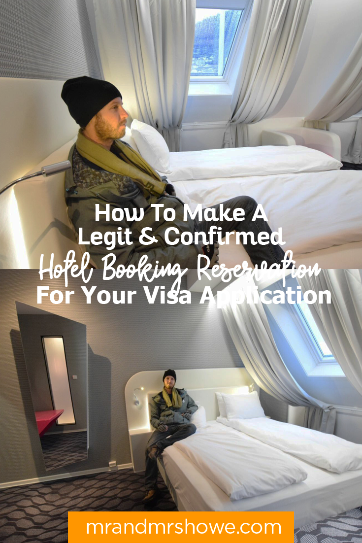 "Dummy" Hotel Booking for Schengen Visa: How To Make A Legit &amp; Confirmed Hotel Booking Reservation For Your Visa Application