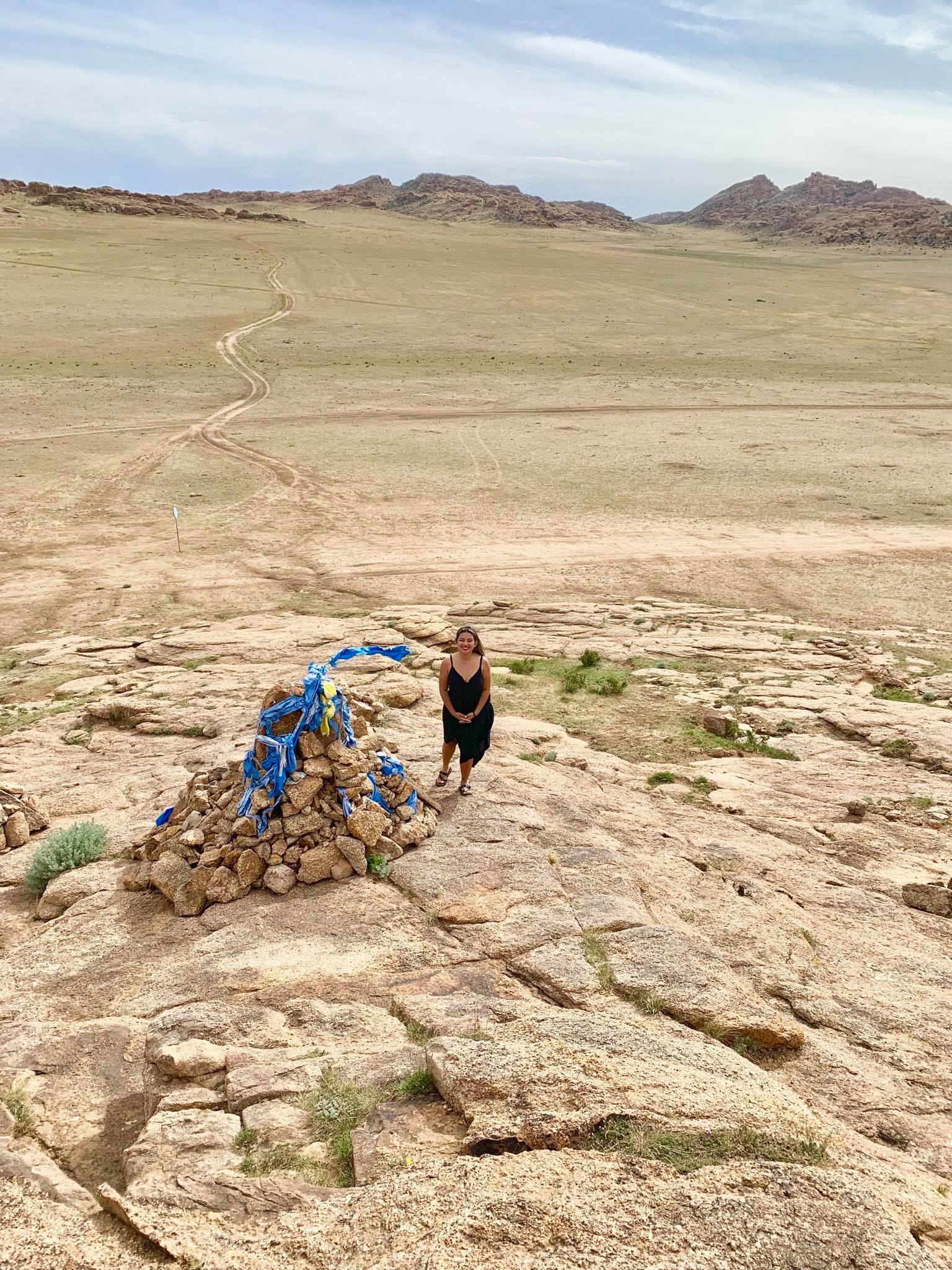 Kach Solo Travels in 2019 One of the hikes during my trip in Gobi desert2.jpg