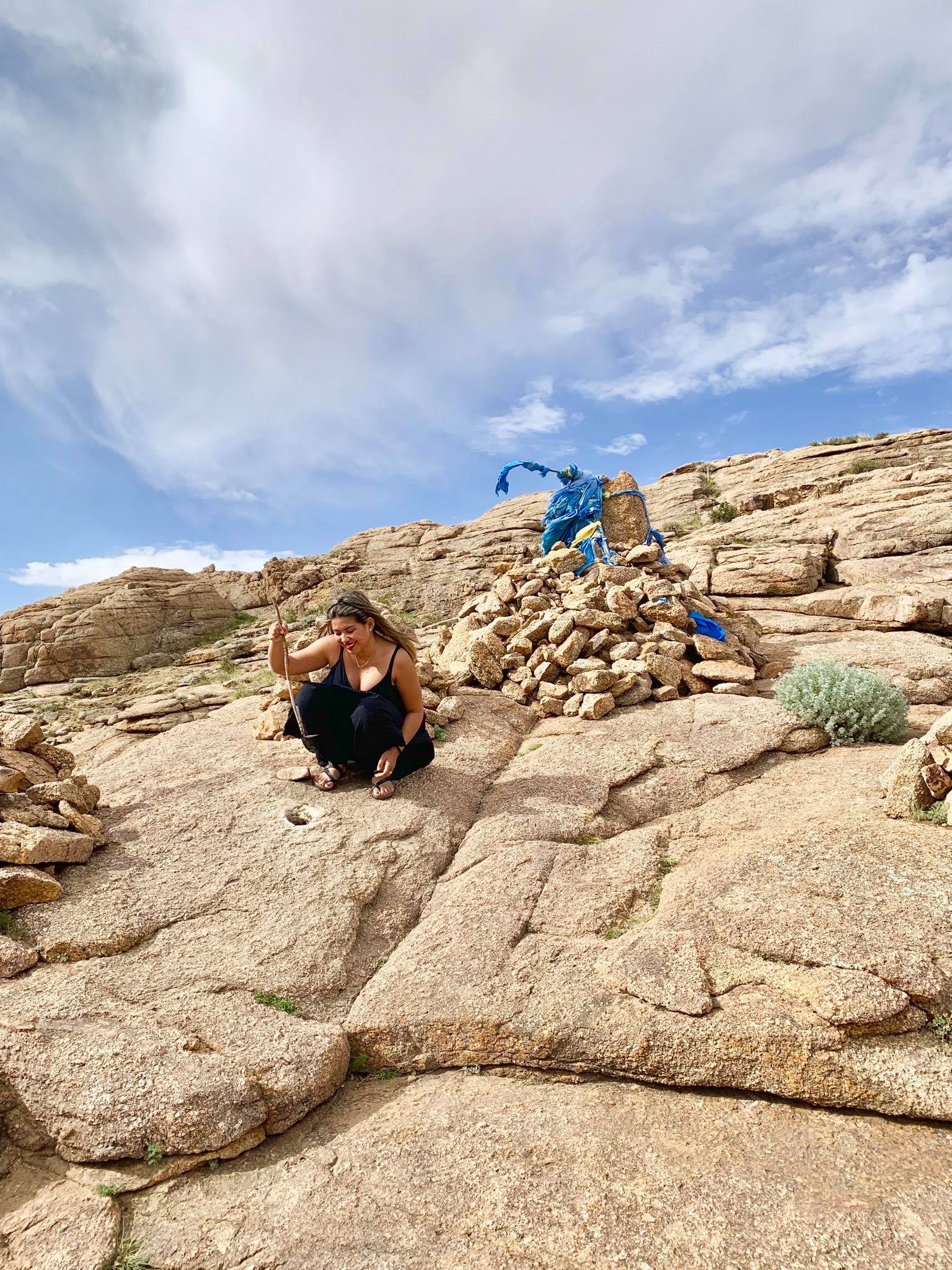 Kach Solo Travels in 2019 One of the hikes during my trip in Gobi desert5.jpg