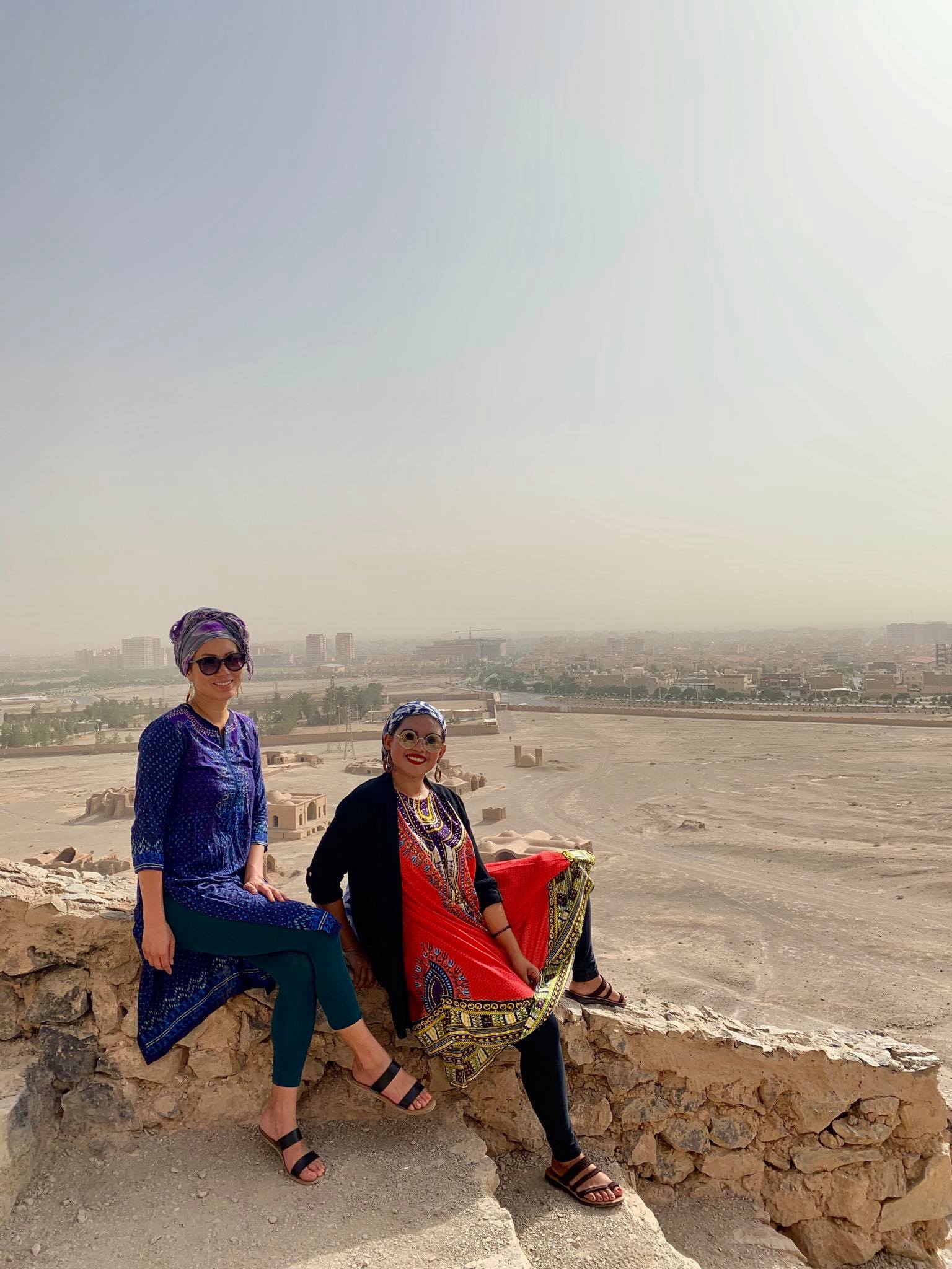Kach Solo Travels in 2019 Pictorial today at Temple of Silence in Yazd3.jpg