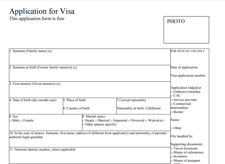 bulgaria tourist visa photo requirements