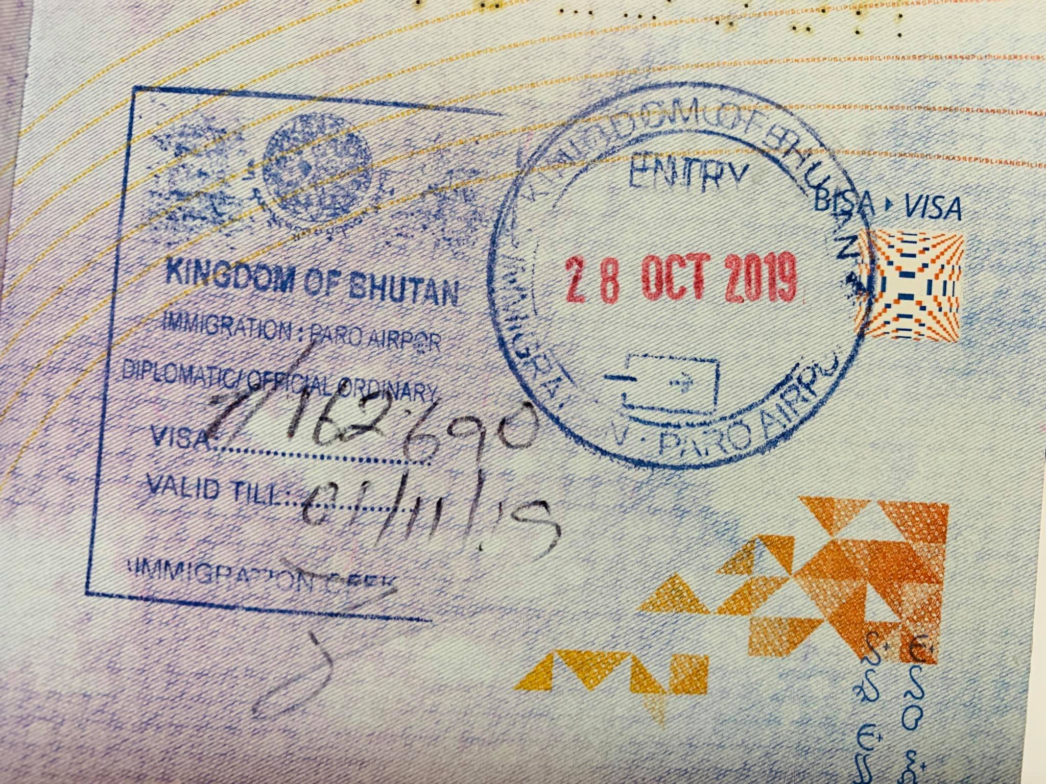 bhutan travel visa