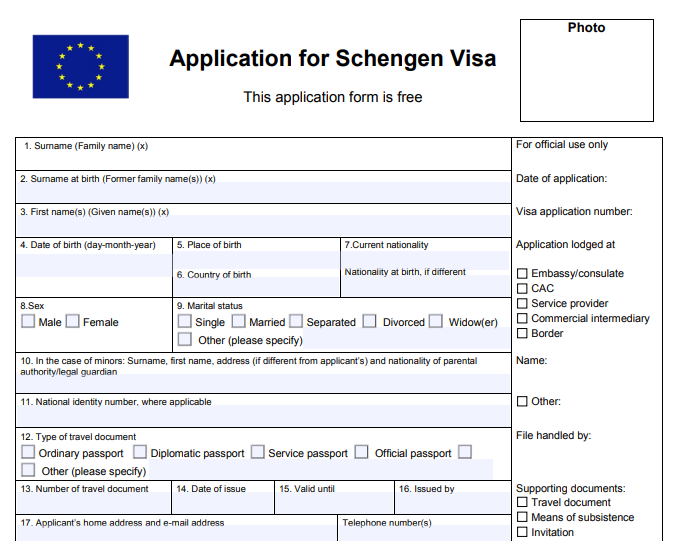 sweden visit visa online application