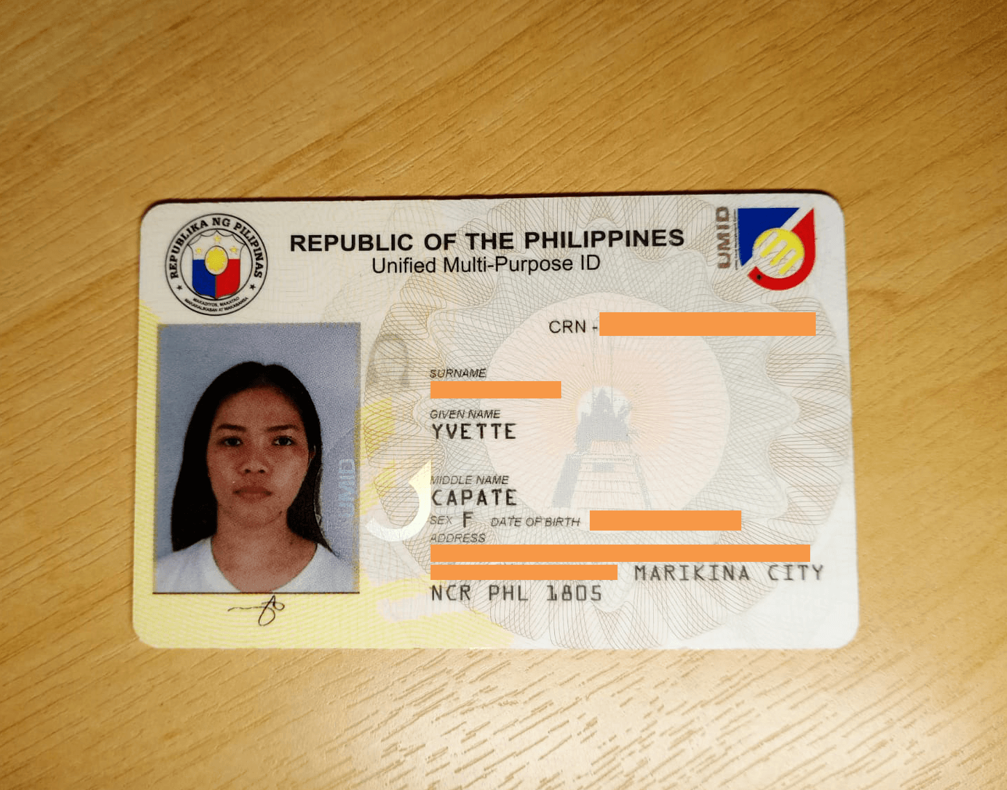 Philippines Sss Id Card